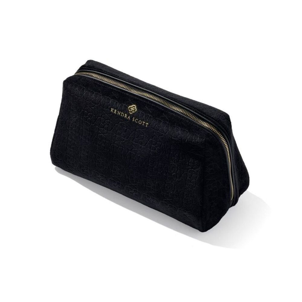 Kendra Scott Large Filigree Cosmetic Case - Black